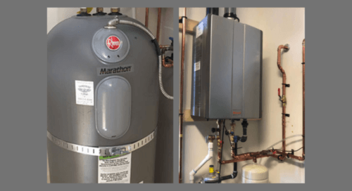 tank vs tankless water heater