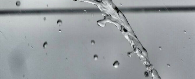 leaking pipe with drips