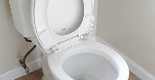 Toilet needing possible toilet repairs